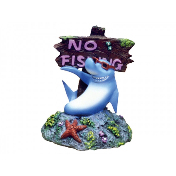 Cool Shark No Fishing Sign 