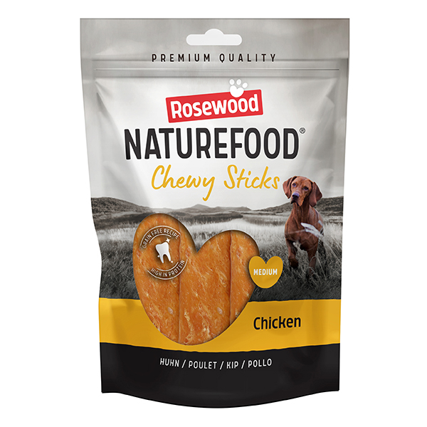 CHEWY STICKS CHICKEN MED 4PC 100G