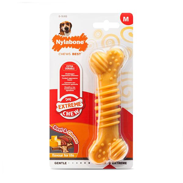 NFCS103PEU-NY XTREM CHEW TXTURE BONE BEEFCHEESE M