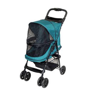 No-Zip Pet Stroller Emerald :: Rosewood Pet