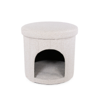 Boucle Fold-Away Cat Den