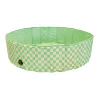 Green Checkered Padding Pool, Med, 120cm