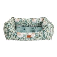 Morris & Co Pimpernel Print Square Bed