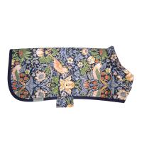 Morris & Co Strawberry Thief Reversible Dog Coat